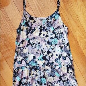 BCBGeneration Floral Peplum Top Size S